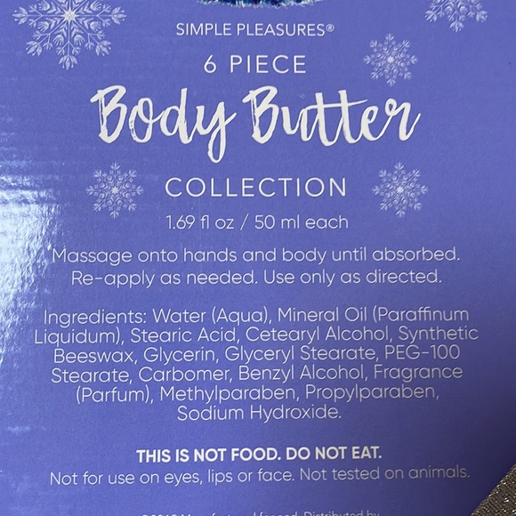 6 PIECE BODY BUTTER COLLECTION - Picture 3 of 5